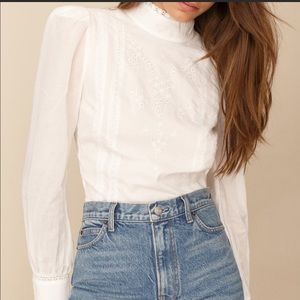 NWT Reformation Tennyson Top XS